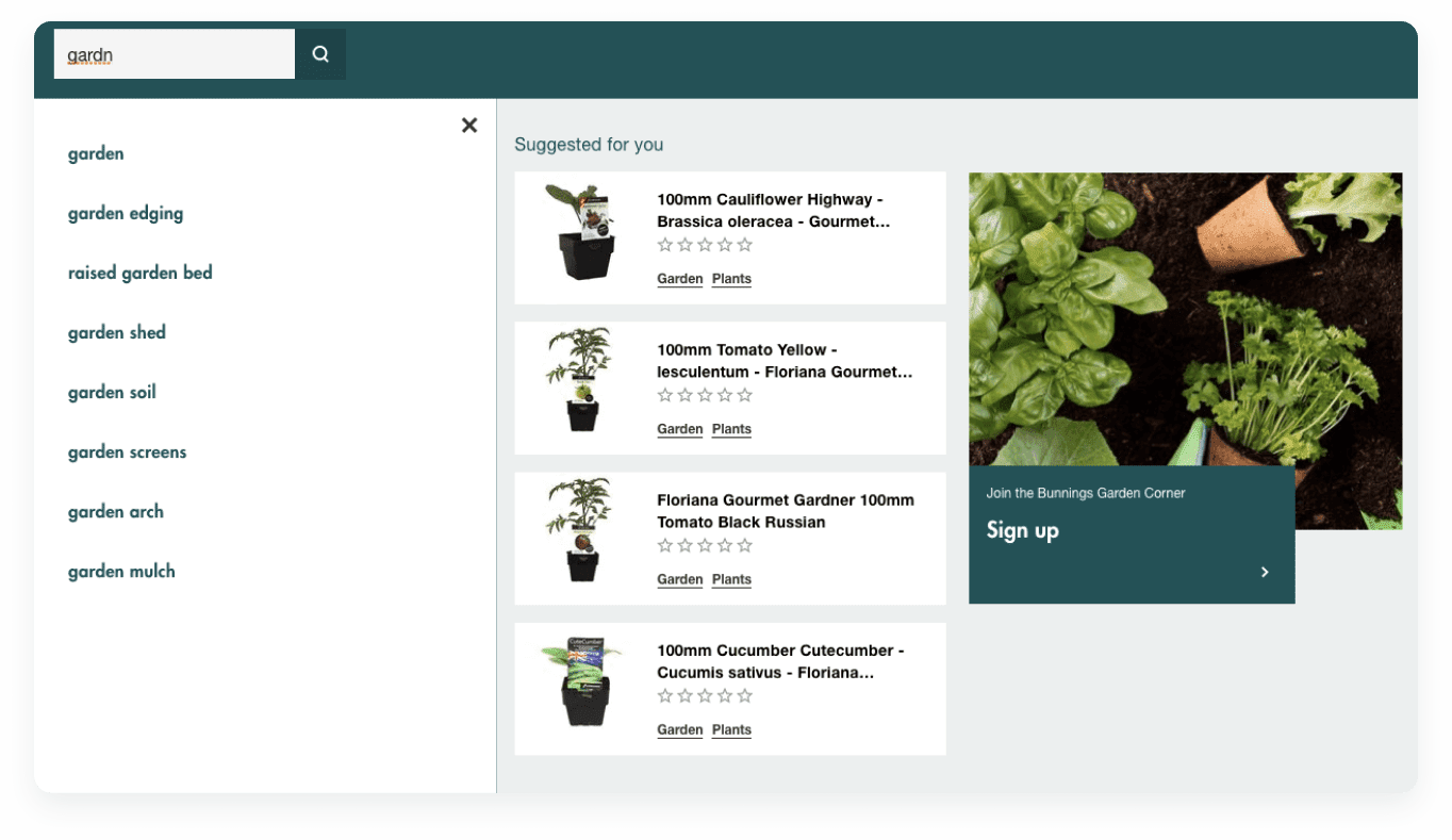 Coveo search API for SAP commerce cloud