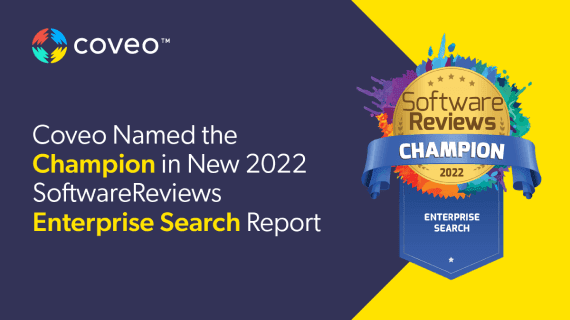 Coveo Name Champion in New 2022 SoftwareReviews Enterprise Search Report