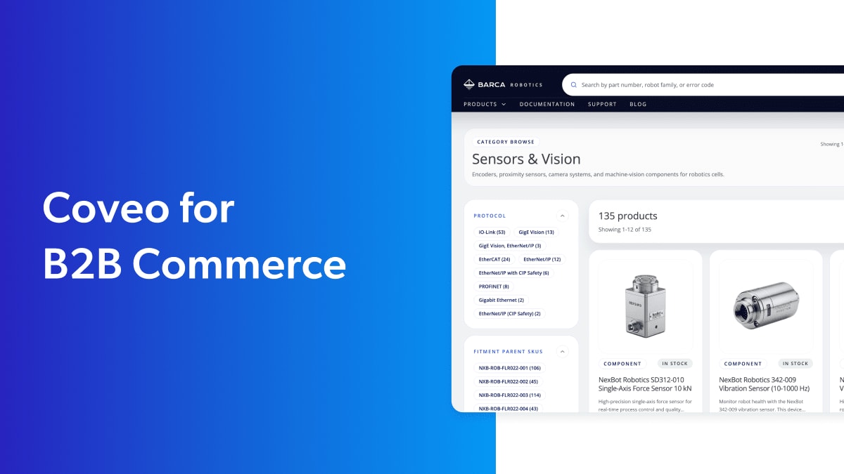 Coveo B2B Commerce Explained