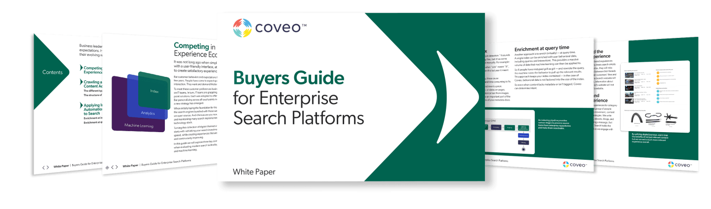 Buyers Guide for Enterprise Search Software - Free ebook