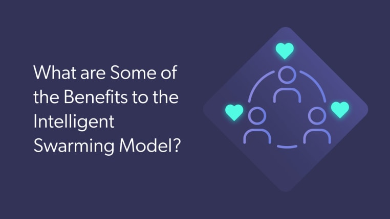 The Intelligent Swarming benefits that help to both the customer and the support organization.