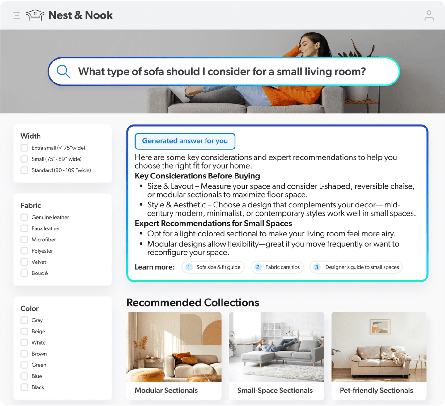 Generative Category Guidance Visual