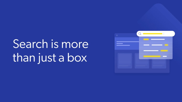 Site search acts as a gateway for customers to find what they’re looking for fast.