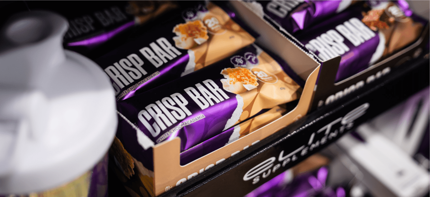 Box holding supplemented bars