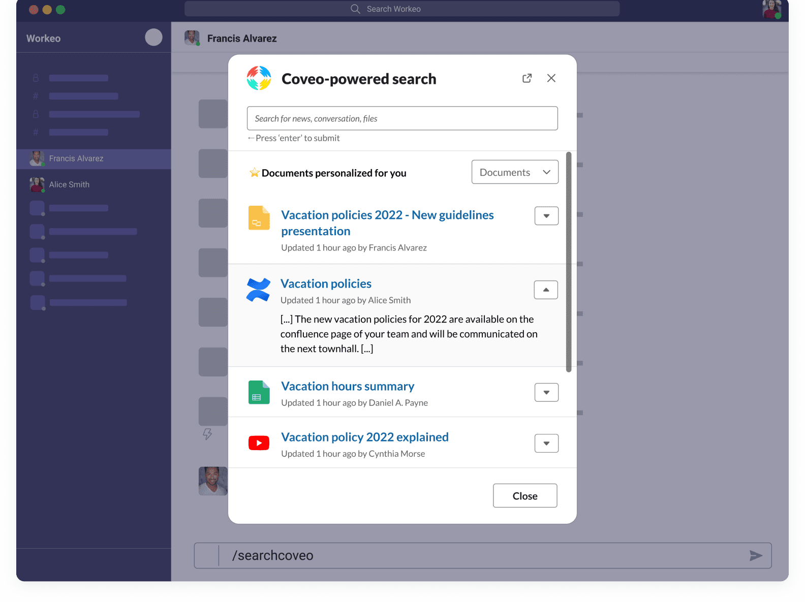 Slack Application