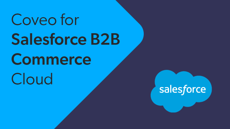 Découvrez comment Coveo pour Salesforce B2B Commerce aide les entreprises à offrir des expériences d’achats en libre-service aux acheteurs d’affaires en fournissant une pertinence et une personnalisation grâce à un contenu unifié et à une recherche et des recommandations propulsées par l’IA.