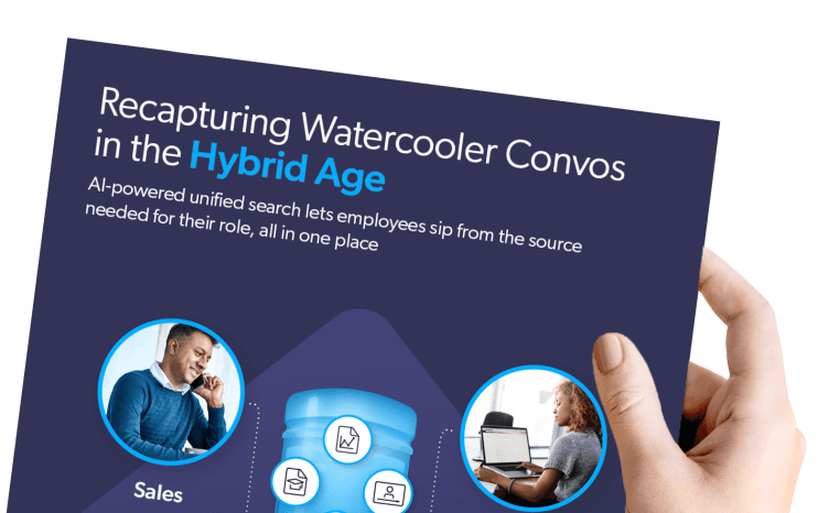 Recapturing Watercooler Convos in the Hybrid Age with Coveo.
