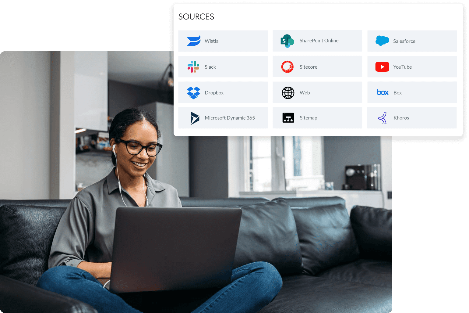 Screenshot of sources of ready-to-use connectors for a better self-service solution.