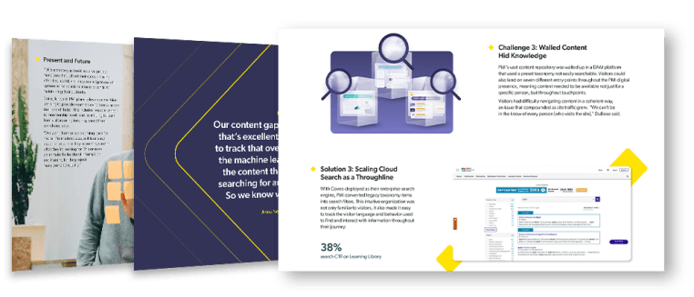 Data science for better search with Coveo.