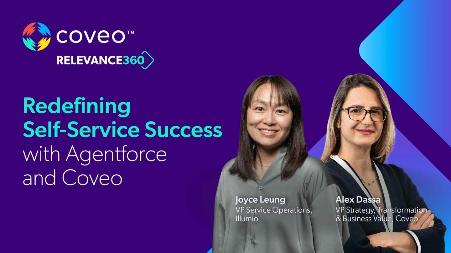 Redefining Self-Service Success with Agentforce and Coveo