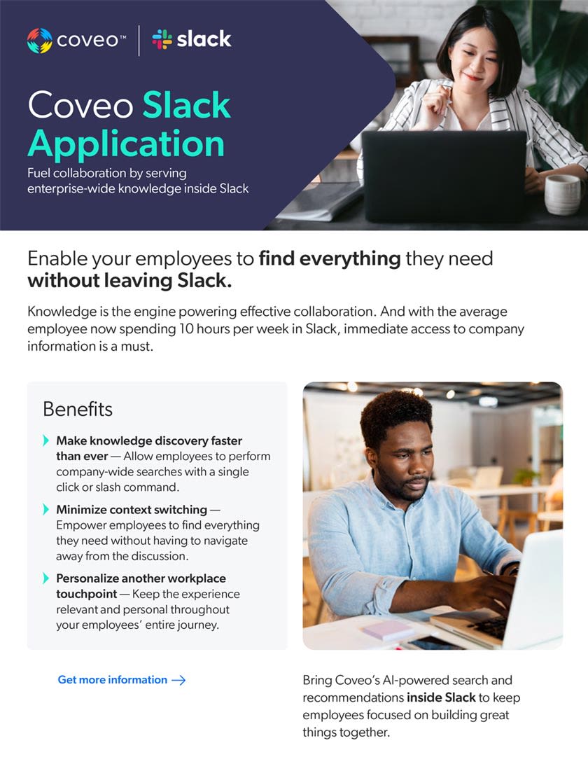 Coveo Search Slack Application