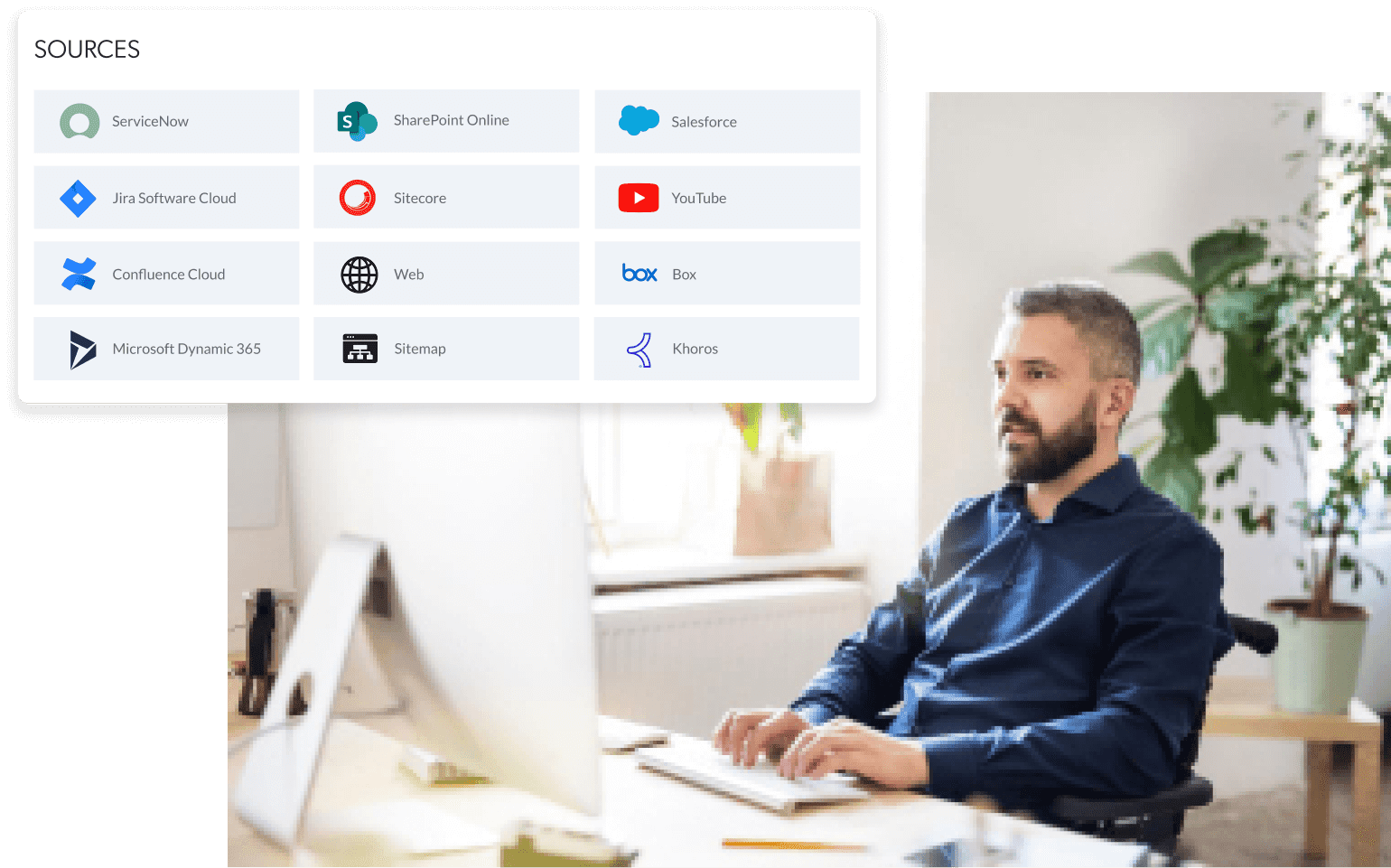 Unify content across multiple sources with Coveo Servicenow AI search layer.