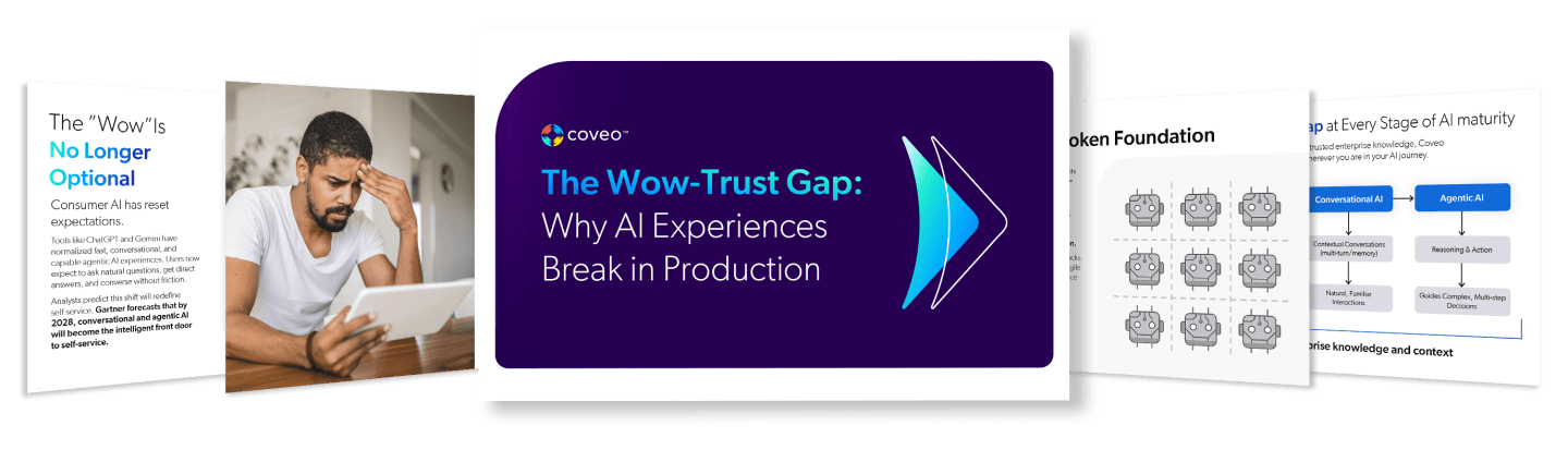 Slides of the Ebook The Wow-Trust gap