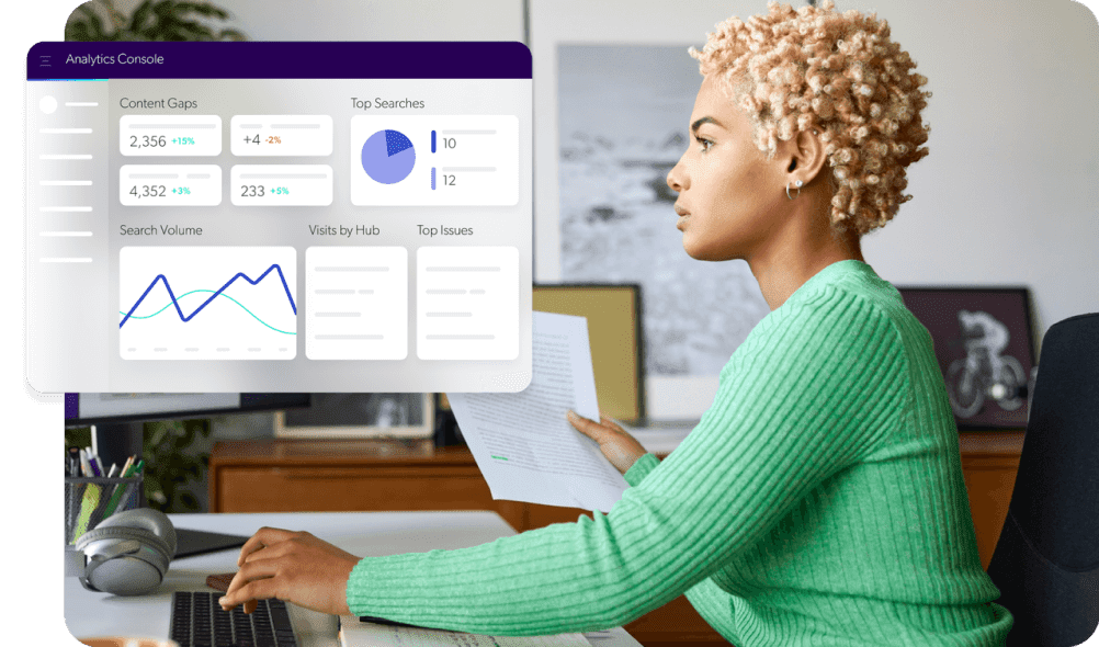 Analytics console