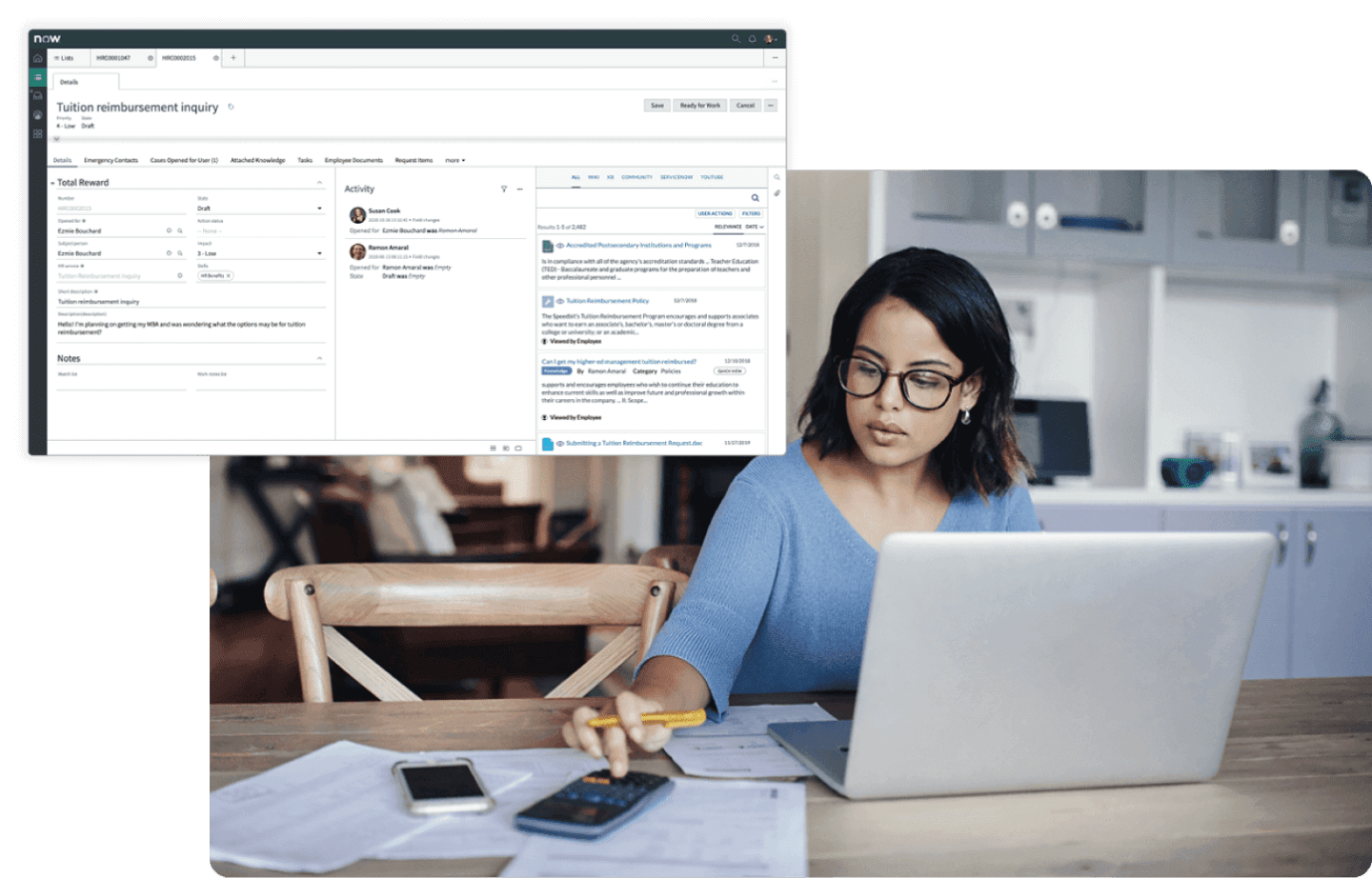 Boost agent productivity with Coveo ITSM helpdesk support features