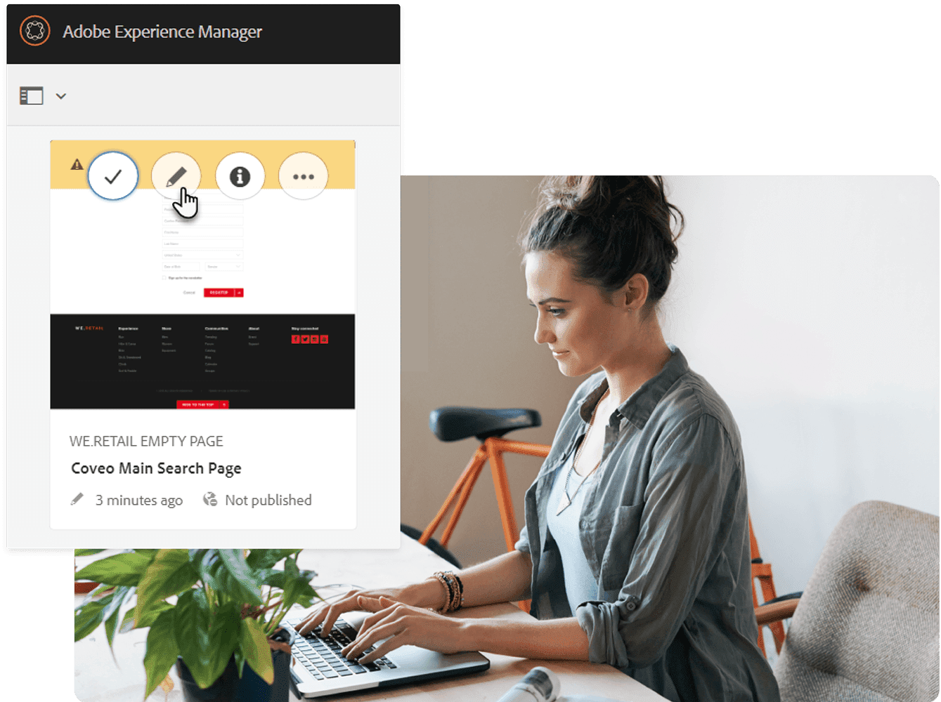 Adobe experience manager connector by Coveo provides powerful AI search, recommendations and experiences