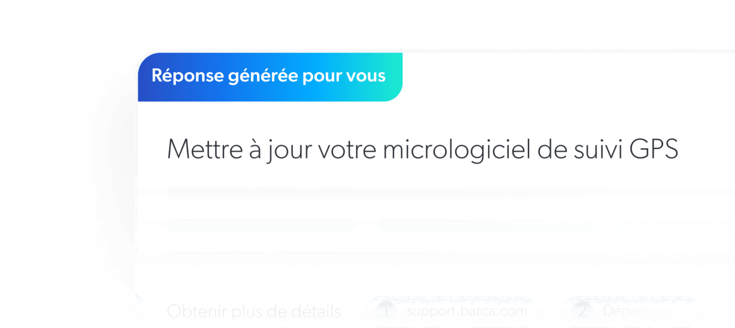 Réponse générative