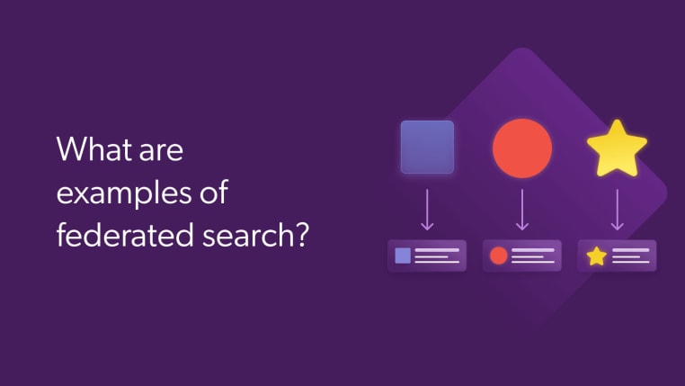 Ways and examples of federated search.