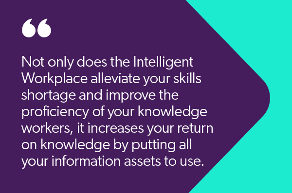 Intellect Workforce How an Intelligent Workplace Improves the Employee Experience