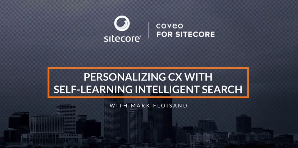 Personalizing CX with sef-learning intelligent search