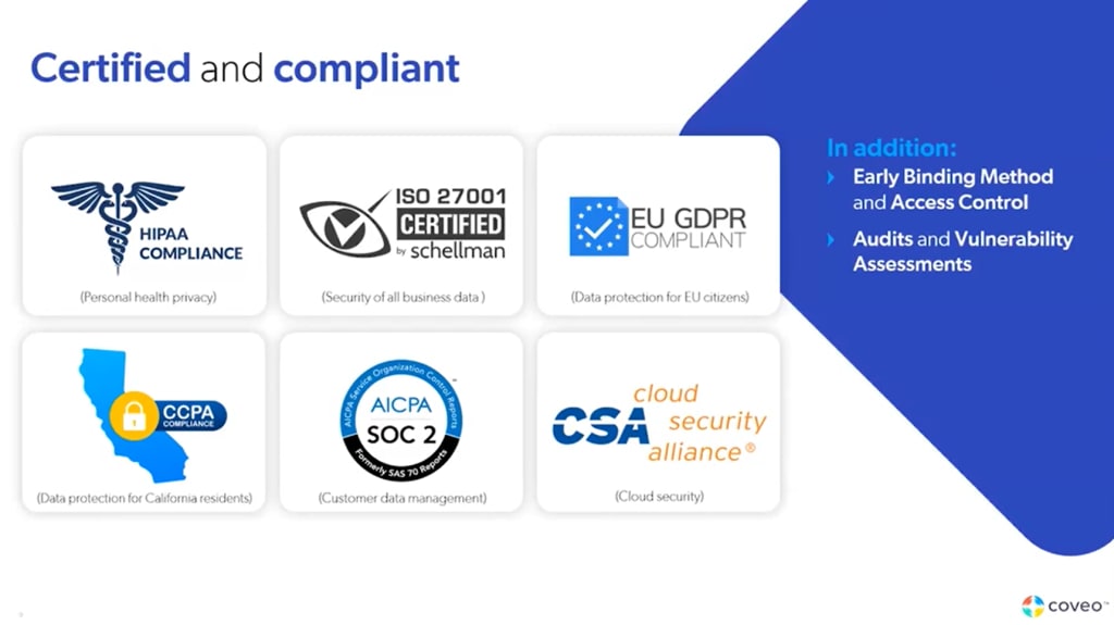 Stringent, enterprise-grade security you can trust