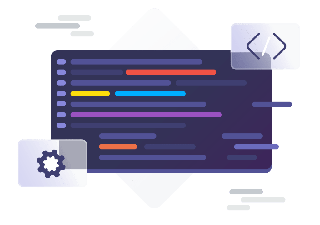 A graphic shows a command line interface