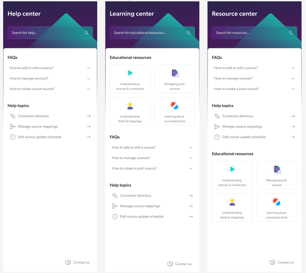 A screenshot shows three use cases for Coveo's IPX