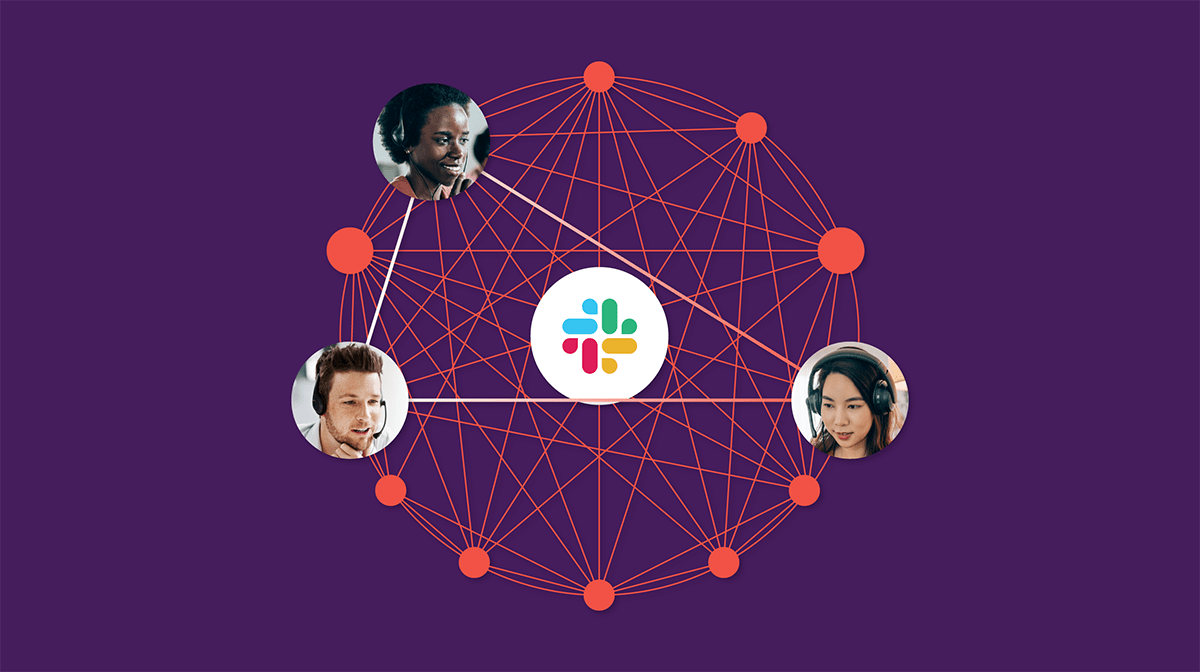 Slack and AI-powered search is a great way to swarm intelligence.
