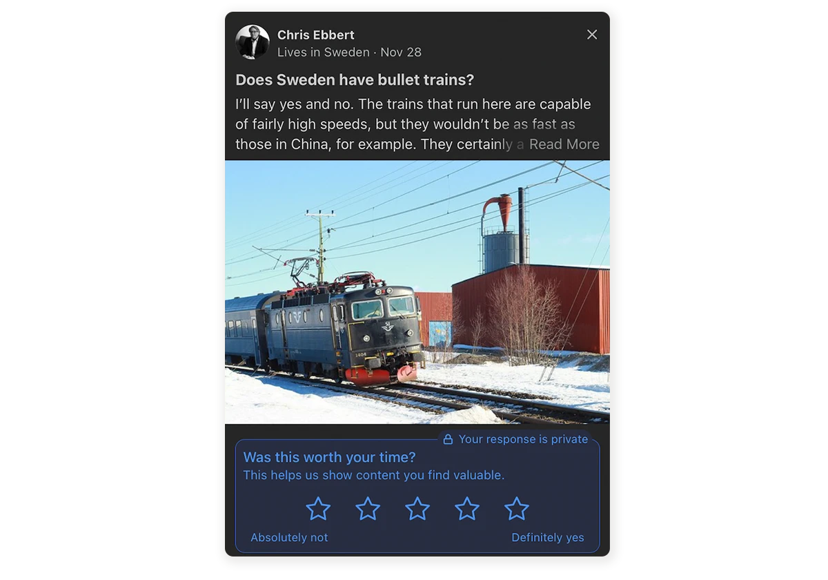 Asking your customers can you help you address relevancy and increase your conversion rate.