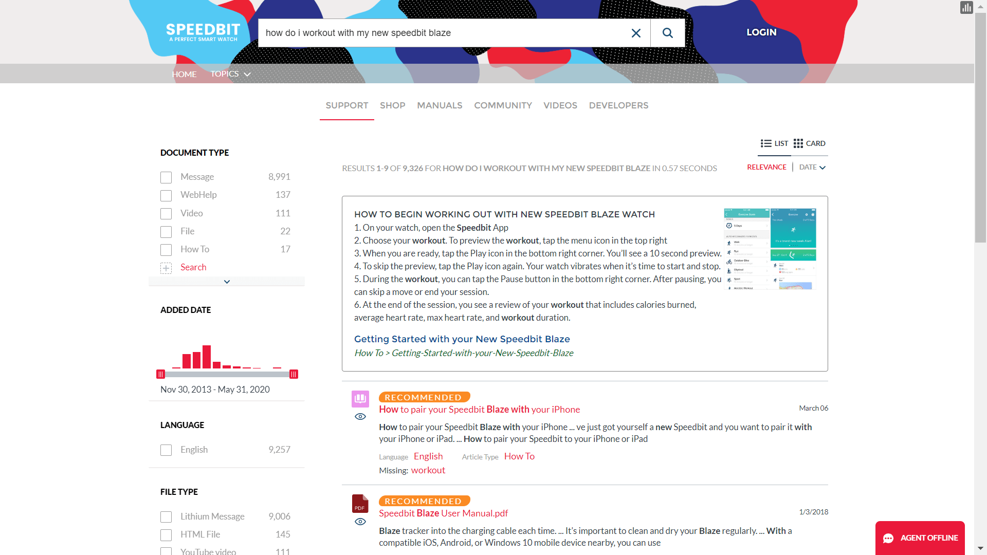 A screenshot details the placement of a smart snippet in a search result page