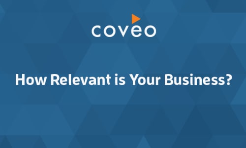 Coveo relevance maturity model