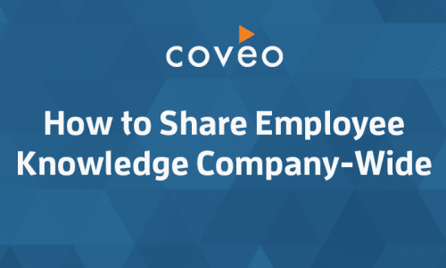 how to share employee knowledge company wide