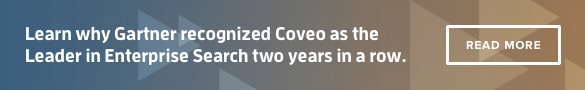 Coveo-Gartner 2015 Magic Quadrant