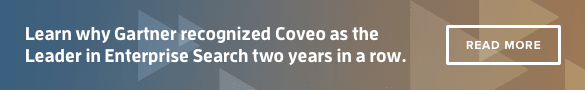 Coveo-Gartner 2015 Magic Quadrant