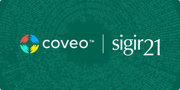 Coveo Sigir 21 Lockup with Binary background