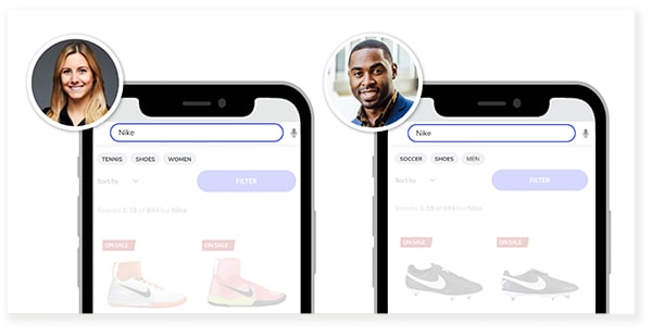 Discovery tags is a faceted search and navigation approach helping determine user intent for search personalization.