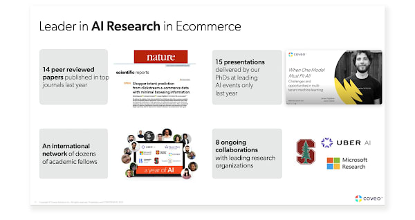 Leader in AI Research in Ecommerce