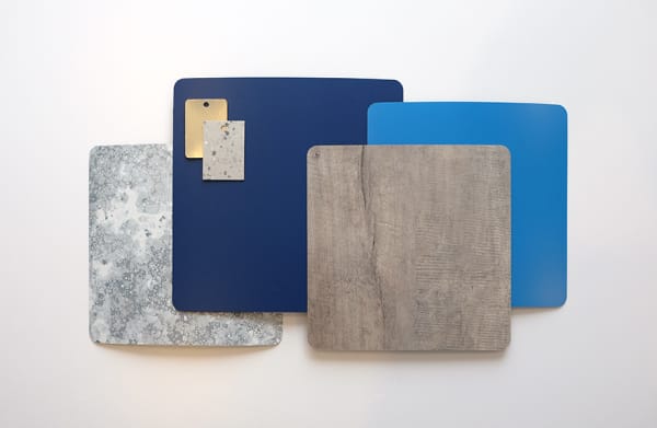 Samples of Formica swatches