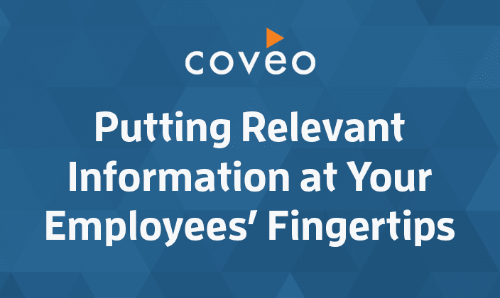 putting relevant information at your employees' fingertips