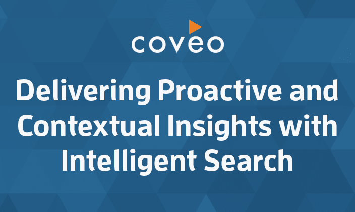 Delivering Proactive and Contextual Insights with Intelligent Search