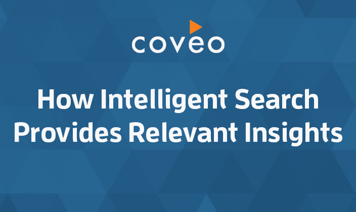 How intelligent search provides relevant insights