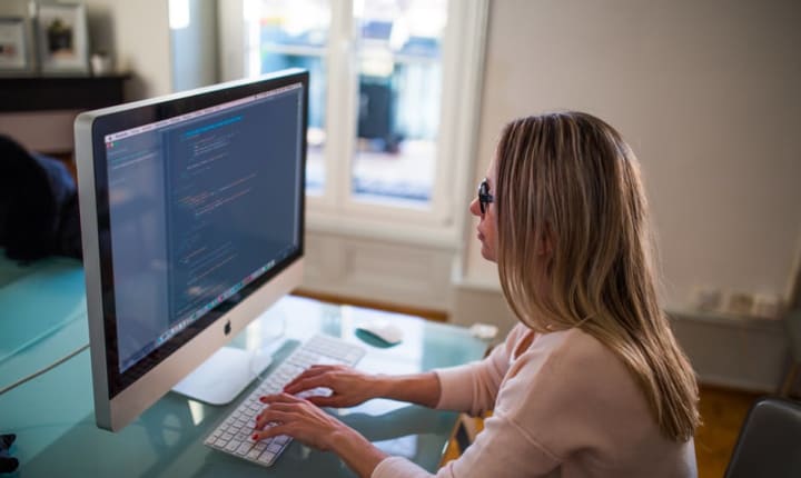 An employee attempts website personalization.