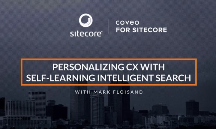 Personalizing CX with sef-learning intelligent search