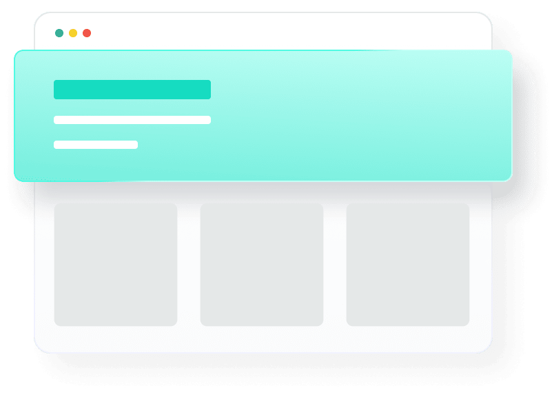 A graphic illustrates how banners can help targeted messaging stand out